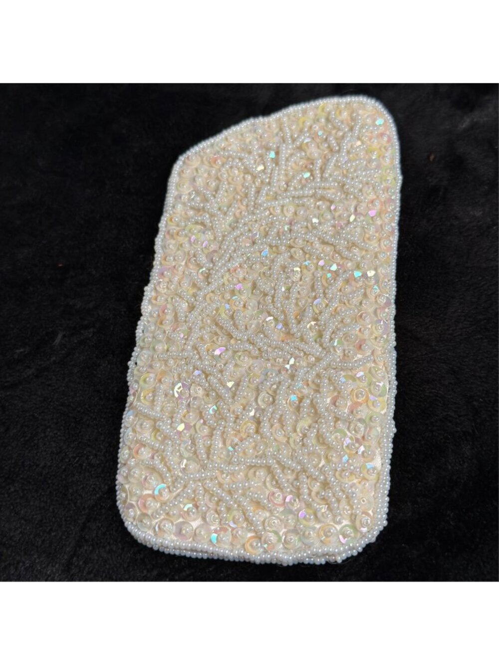 Vintage Beaded sequin Eyeglass Glasses Holder 1950-60's
